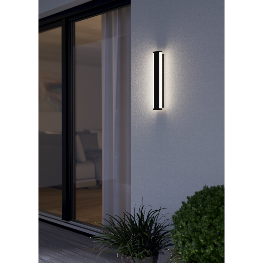Eglo - Udendørs LED væglampe 2xLED/3,7W/230V 3000K IP55