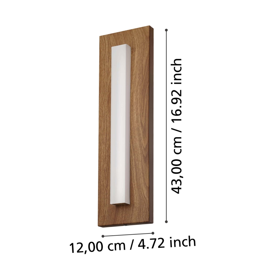 Eglo - Udendørs LED væglampe LED/7W/230V IP44