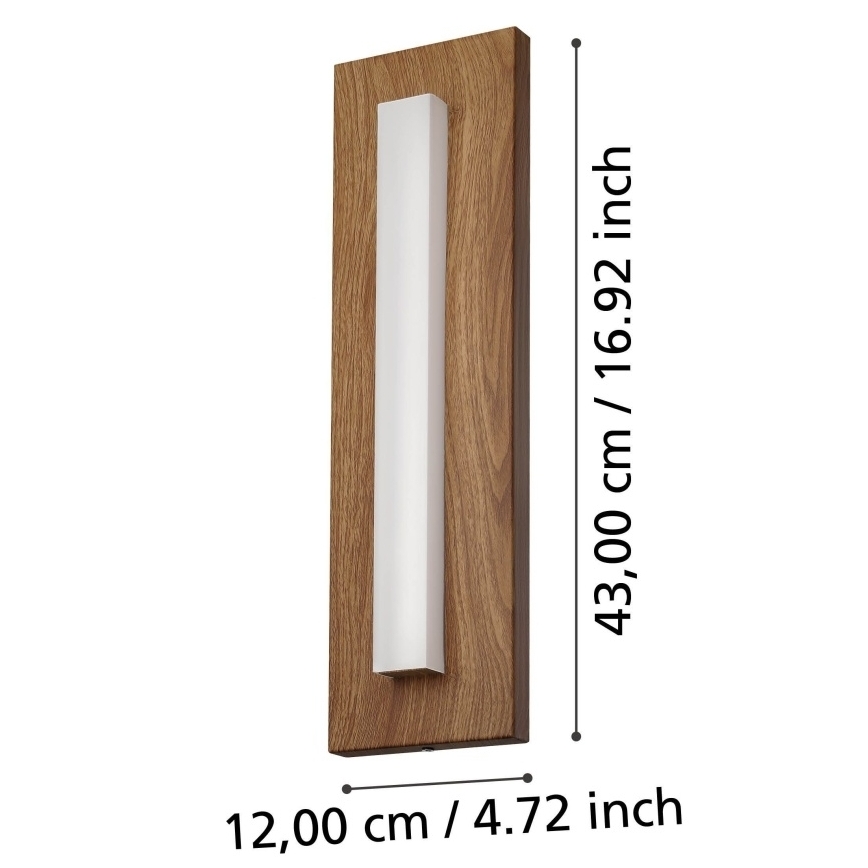 Eglo - Udendørs LED væglampe LED/7W/230V IP44