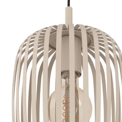 Eglo - Pendel 3xE27/40W/230V beige