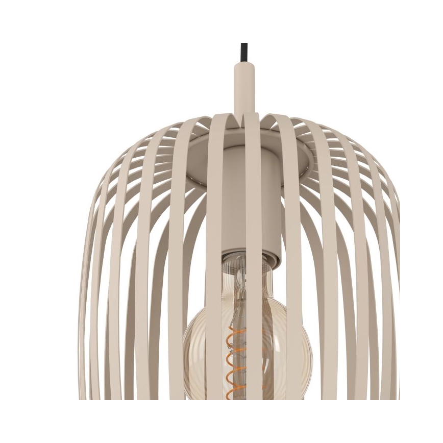 Eglo - Pendel 3xE27/40W/230V beige