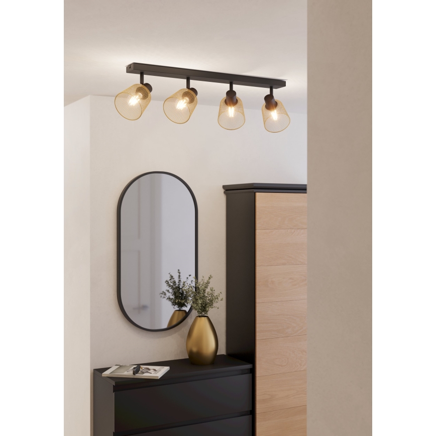 Eglo - Spotlampe 4xE27/40W/230V