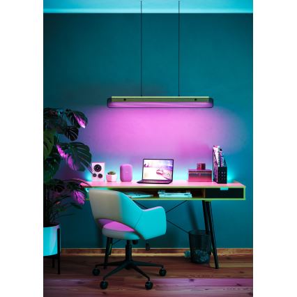 Eglo - LED pendel m. RGBW-farver dæmpbar LED/34W/230V 2700-6500K