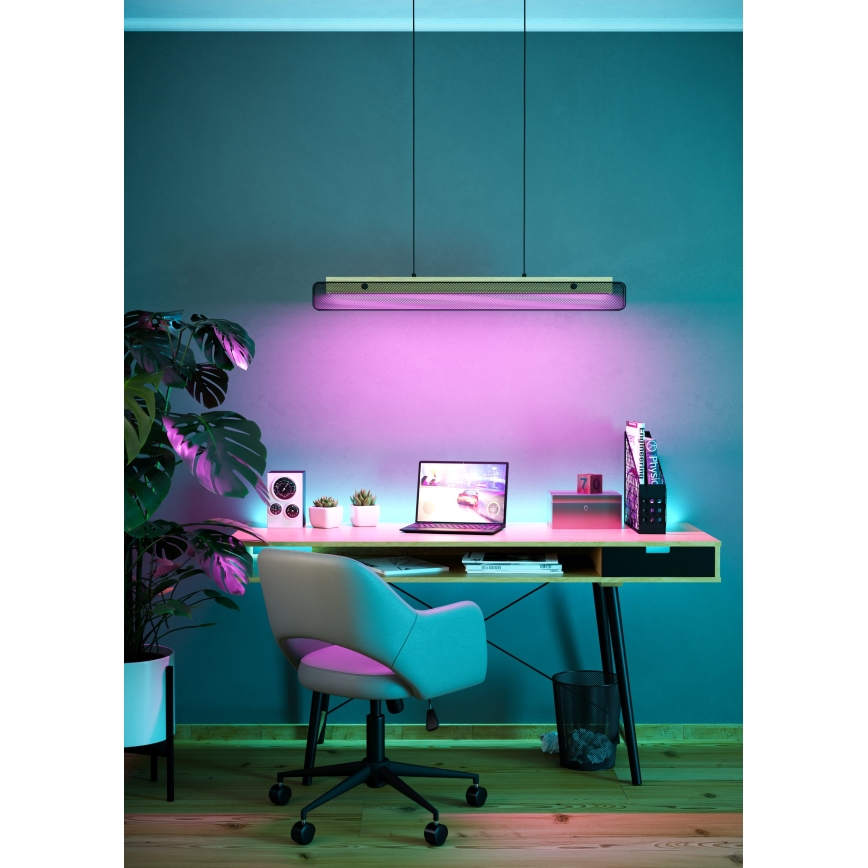 Eglo - LED pendel m. RGBW-farver dæmpbar LED/34W/230V 2700-6500K