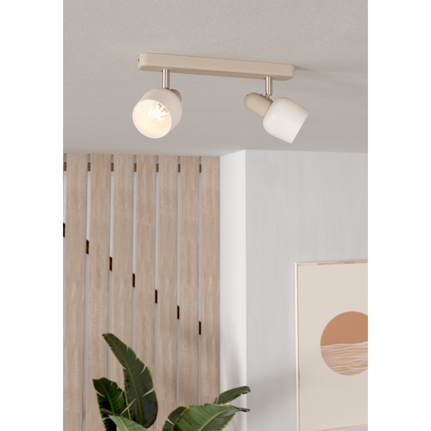 Eglo - Spotlampe 2xE14/18W/230V