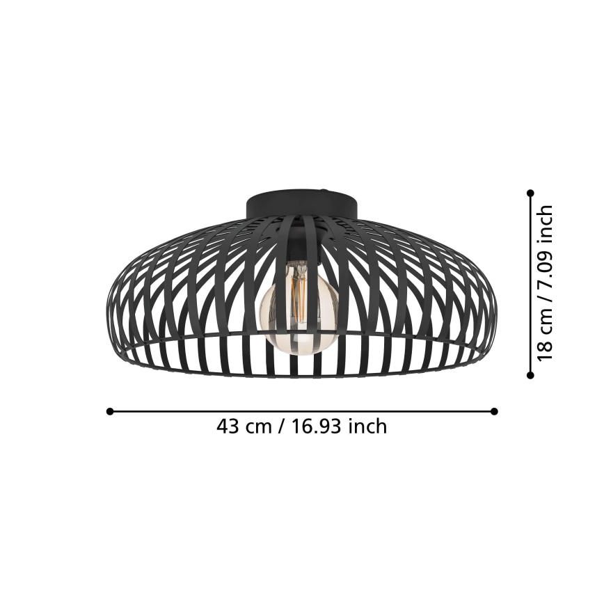 Eglo - Loftlampe 1xE27/40W/230V diameter 43 cm