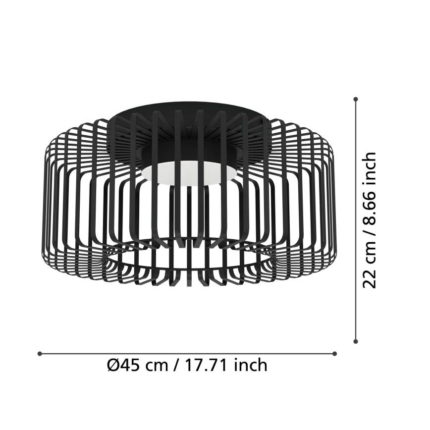 Eglo - LED loftlampe m. RGBW-farver dæmpbar LED/22W/230V 2700-6500K