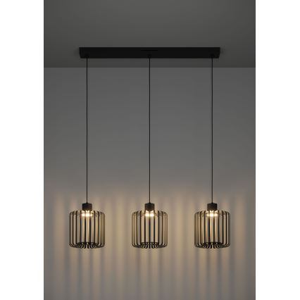 Eglo - LED pendel m. RGBW-farver dæmpbar 3xLED/3,7W/230V 2700-6500K