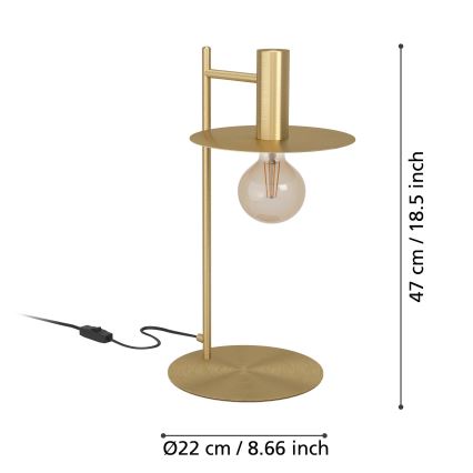 Eglo - Bordlampe 1xE27/40W/230V