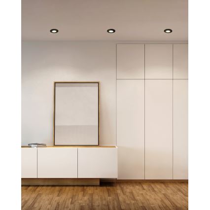 Eglo - SÆT 3x LED indbygningslampe til badeværelse PINEDA LED/4,9W/230V IP44
