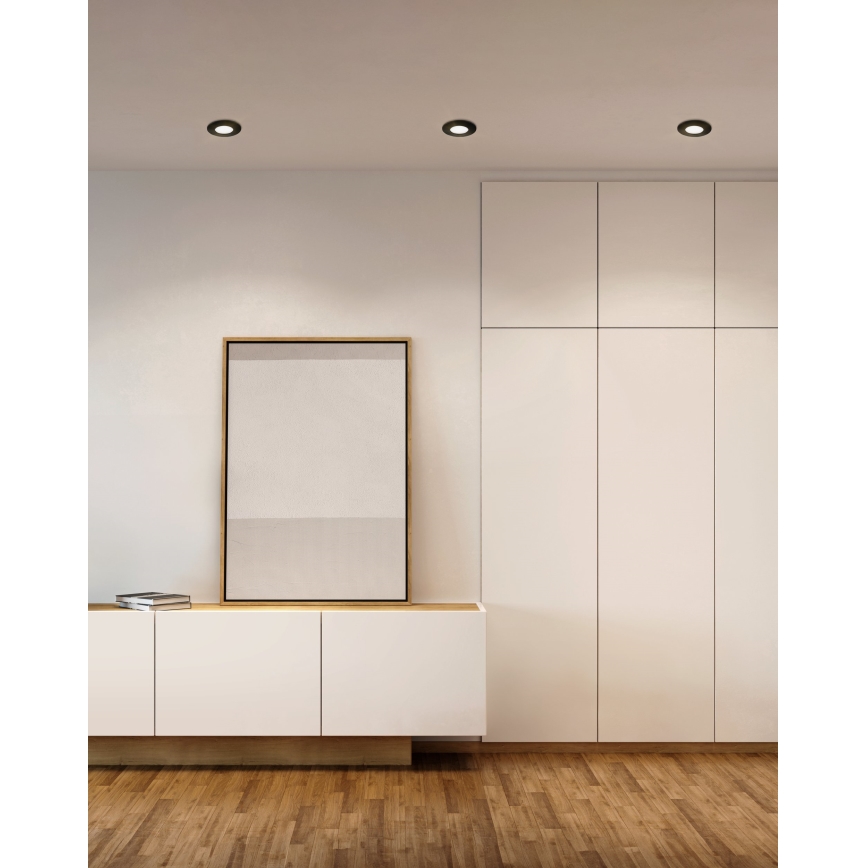 Eglo - SÆT 3x LED indbygningslampe til badeværelse PINEDA LED/4,9W/230V IP44