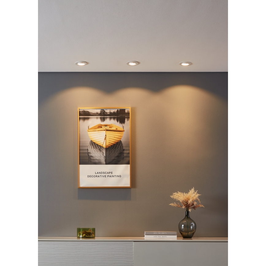 Eglo - 3x LED lampe dæmpbar 3xLED/6W/230V hvid