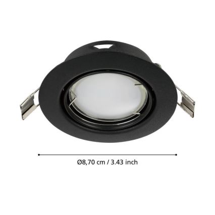Eglo - LED indbygningslampe 1xGU10/4,6W/230V