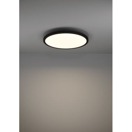 Eglo - LED loftlampe dæmpbar LED/33,5W/230V diameter 45 cm sort