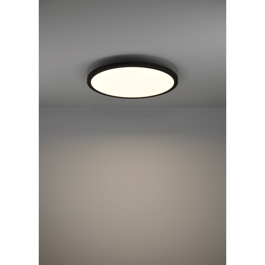 Eglo - LED loftlampe dæmpbar LED/33,5W/230V diameter 45 cm sort