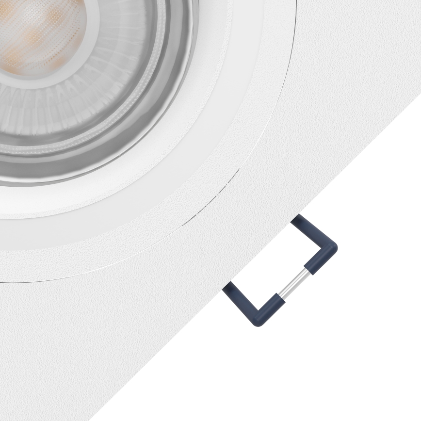Eglo - LED RGBW Indbygningslampe dæmpbar LED/4,7W/230V hvid