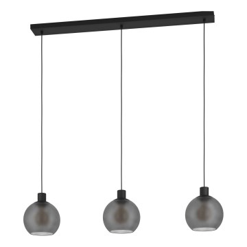 Eglo 900788 - Pendel på kabel CESENATICO 3xE27/40W/230V