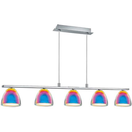 Eglo 90079 - Pendelarmatur ACENTO 5xG9/33W/230V