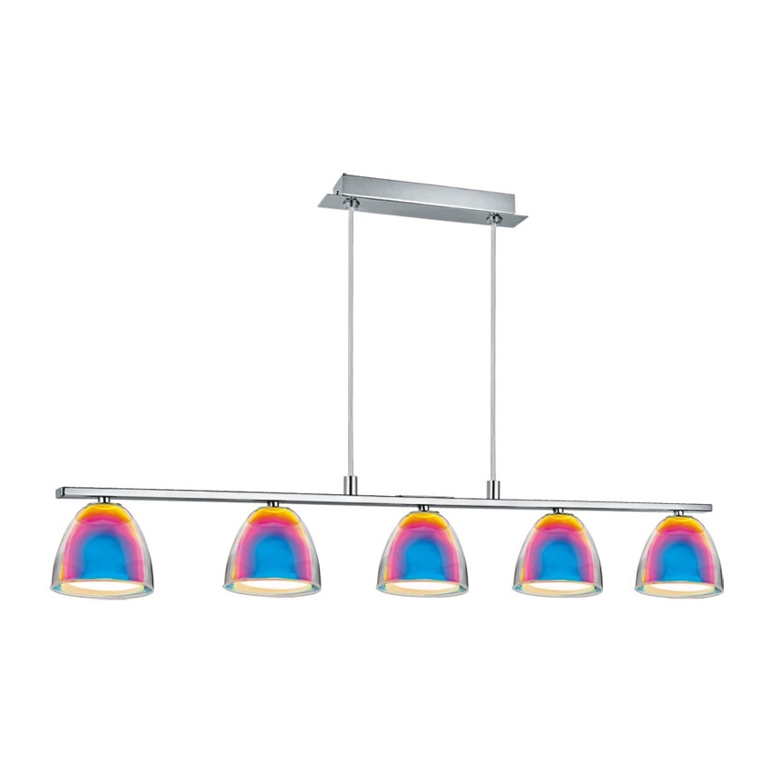 Eglo 90079 - Pendelarmatur ACENTO 5xG9/33W/230V