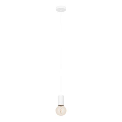 Eglo - Pendel 1xE27/40W/230V hvid