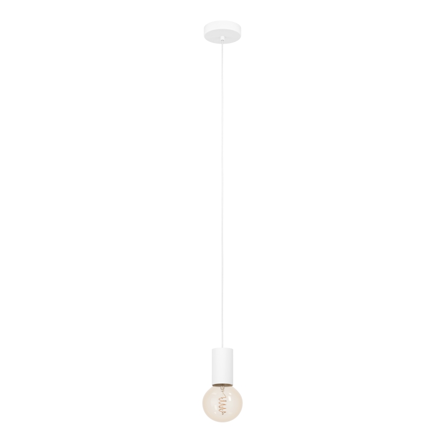 Eglo - Pendel 1xE27/40W/230V hvid