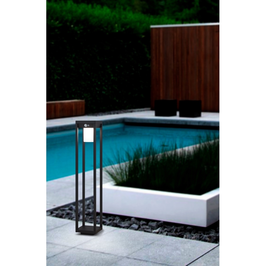 Eglo - LED solcellelampe med sensor LED/3,7W/3,7V IP44