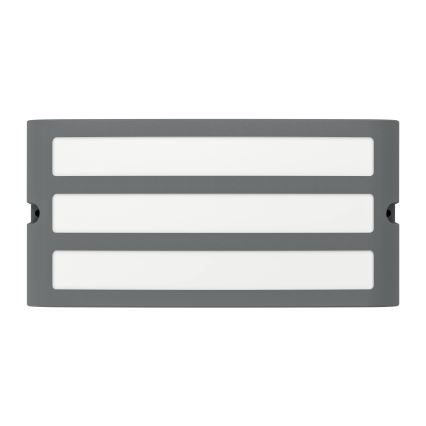 Eglo - Udendørs væglampe 1xE27/40W/230V antracit IP54