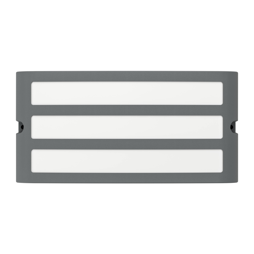 Eglo - Udendørs væglampe 1xE27/40W/230V antracit IP54