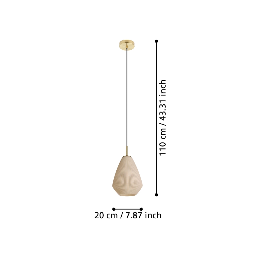 Eglo - Pendel 1xE27/40W/230V