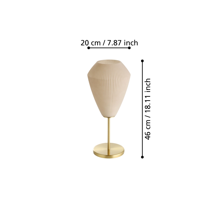 Eglo - Bordlampe 1xE27/40W/230V
