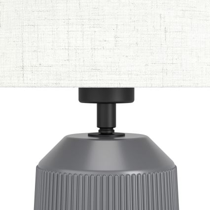 Eglo - Bordlampe 1xE27/40W/230V grå