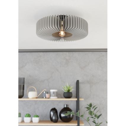 Eglo - Loftlampe 1xE27/40W/230V grå