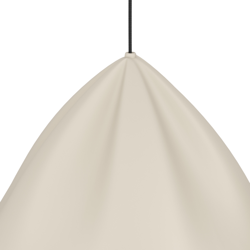 Eglo - Pendel 1xE27/40W/230V cremefarvet