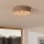 Eglo 900838 - Loftlampe DUAIA 1xE27/40W/230V brun