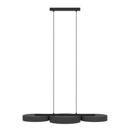 Eglo - LED RGBW Pendel dæmpbar 3xLED/7,5W/230V 2700-6500K sort