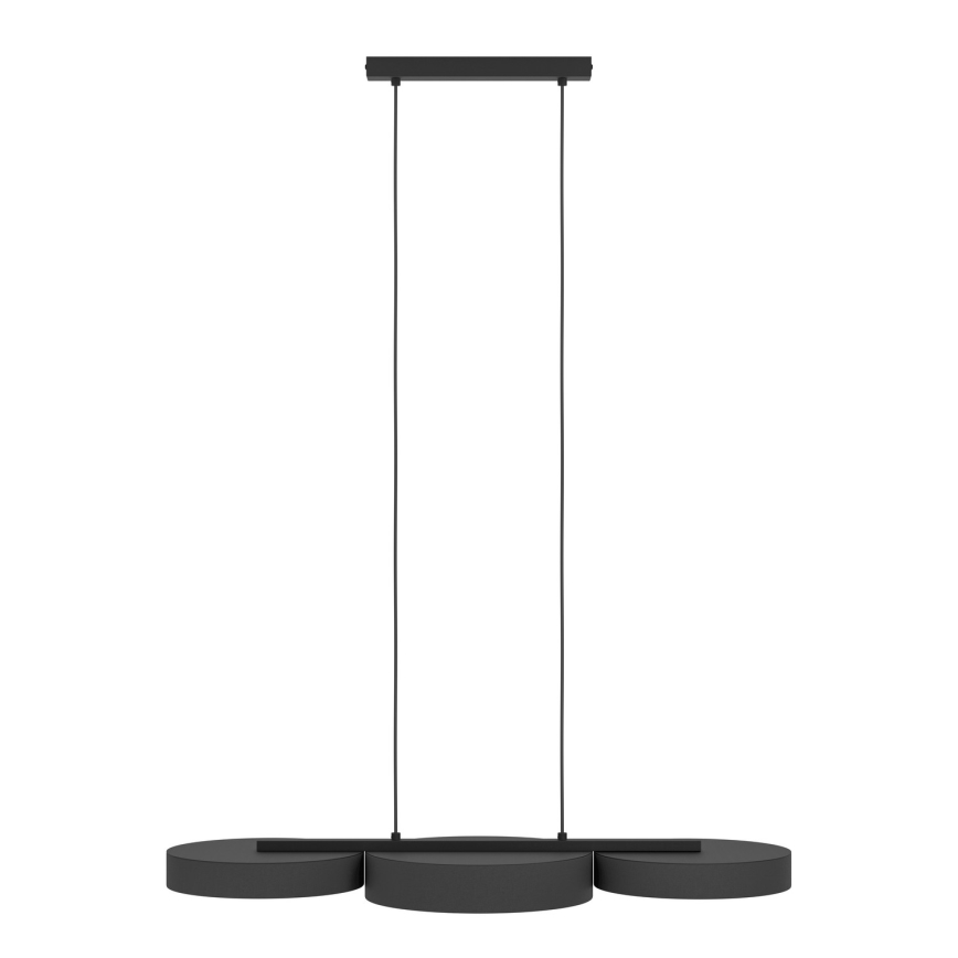 Eglo - LED RGBW Pendel dæmpbar 3xLED/7,5W/230V 2700-6500K sort