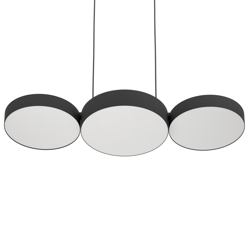 Eglo - LED RGBW Pendel dæmpbar 3xLED/7,5W/230V 2700-6500K sort