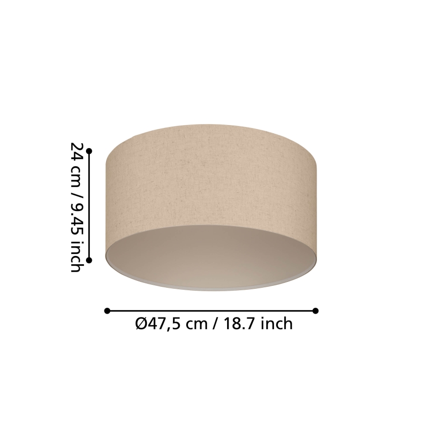 Eglo - Loftlampe 1xE27/40W/230V