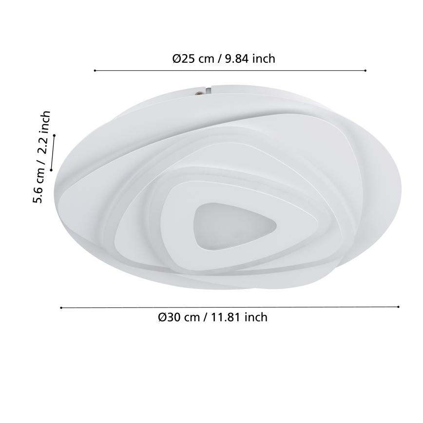 Eglo - LED loftlampe LED/14,7W/230V diameter 30 cm