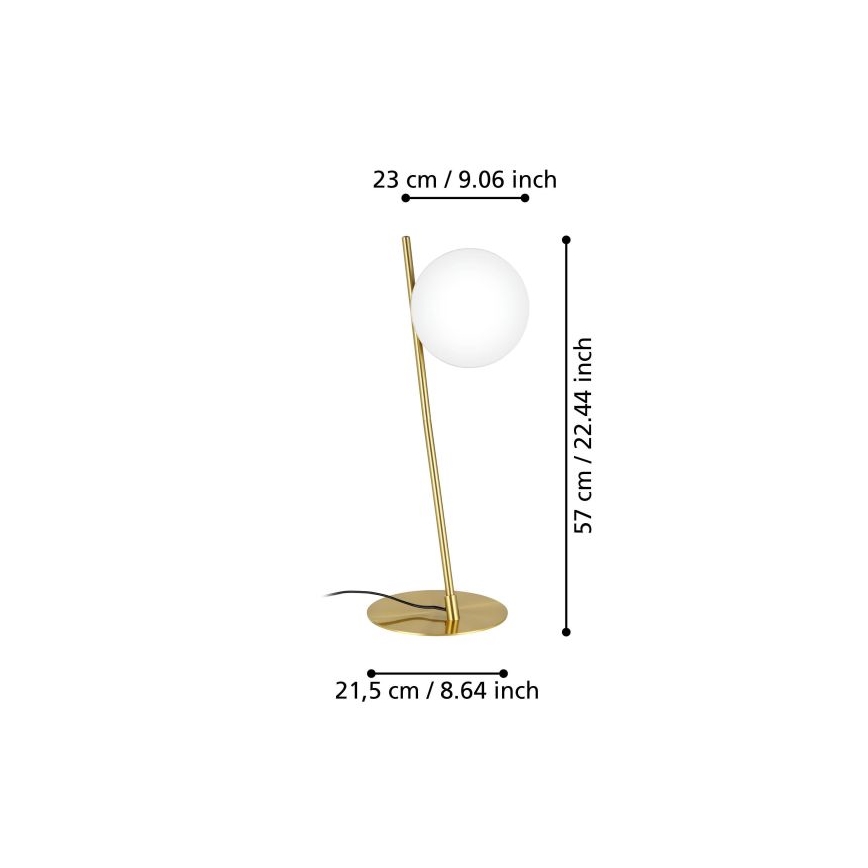 Eglo - Bordlampe 1xE27/40W/230V