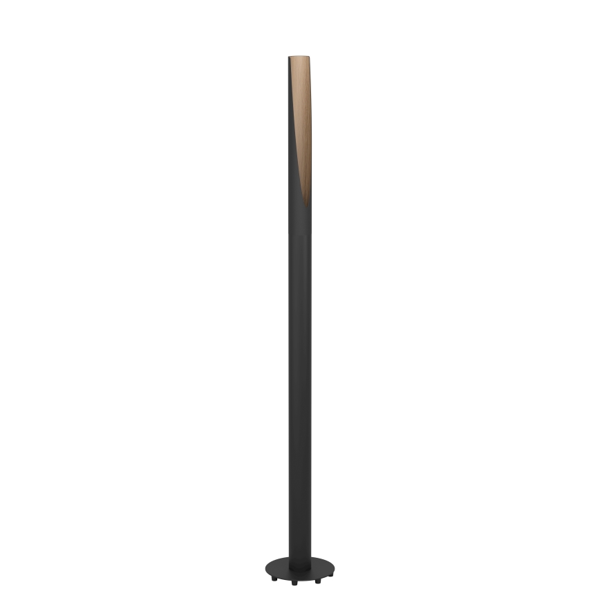 Eglo - LED gulvlampe 1xGU10/4,5W/230V sort/brun