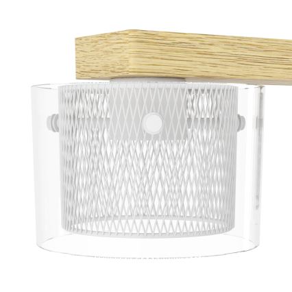 Eglo - LED pendel m. RGBW-farver dæmpbar 4xLED/3,7W/230V 2700-6500K