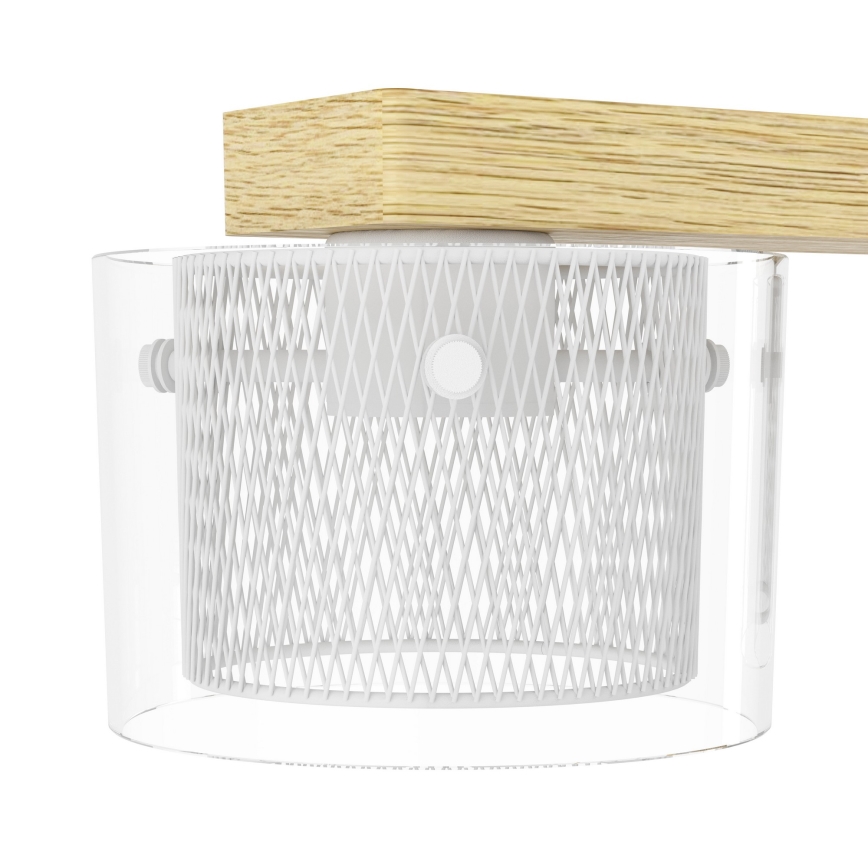 Eglo - LED pendel m. RGBW-farver dæmpbar 4xLED/3,7W/230V 2700-6500K