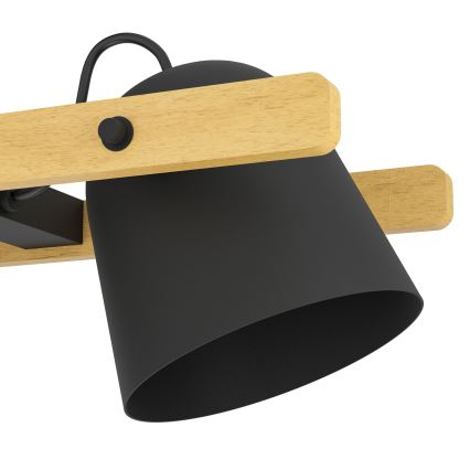 Eglo - LED loftlampe m. RGBW-farver dæmpbar 4xLED/3,7W/230V 2700-6500K