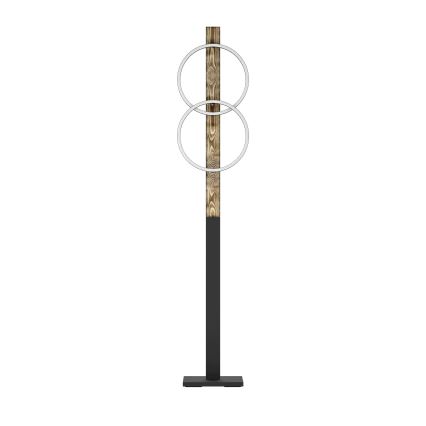Eglo - LED gulvlampe 2xLED/12W/230V 3000K brun/sort
