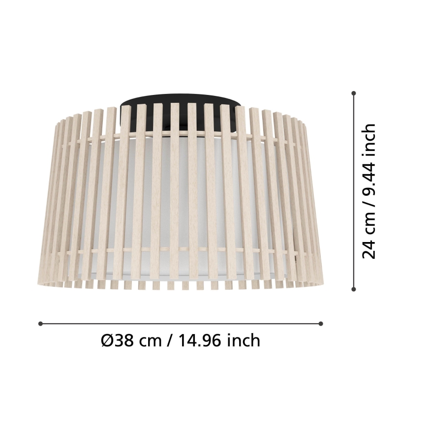 Eglo - Loftlampe 1xE27/25W/230V