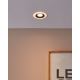 Eglo - LED indbygningslampe LED/4,8W/230V sort