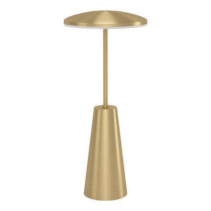 Eglo - Udendørs LED lampe m. touch-funktion dæmpbar LED/2,8W/5V 2400K/3000K/4000K 5200 mAh IP54 guldfarvet