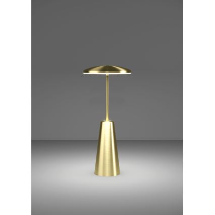 Eglo - Udendørs LED lampe m. touch-funktion dæmpbar LED/2,8W/5V 2400K/3000K/4000K 5200 mAh IP54 guldfarvet
