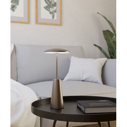 Eglo - Udendørs LED lampe m. touch-funktion dæmpbar LED/2,8W/5V 2400K/3000K/4000K 5200 mAh IP54 beige